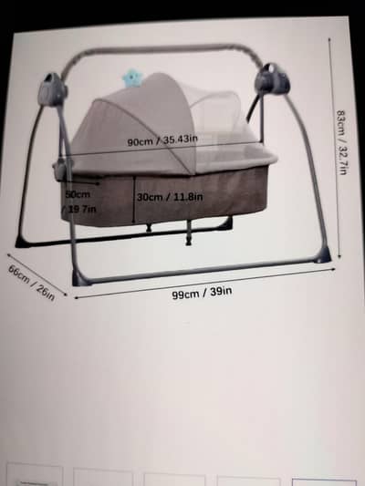 Electric Baby Swing Cradle for Sale
