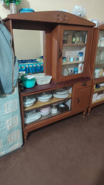 Cabinets Almirah and Drawers  Two