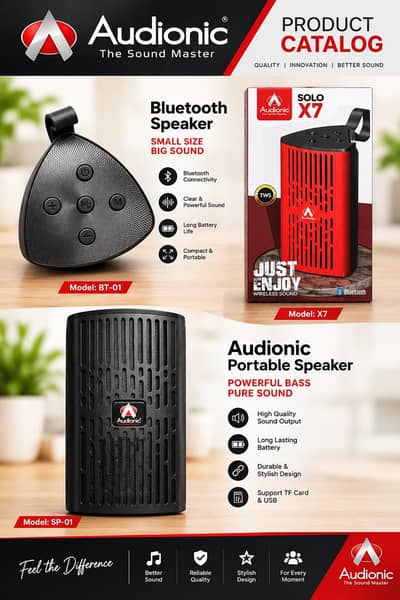 Audionic BT speakers