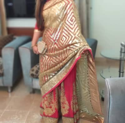 heavy luxury indian saree