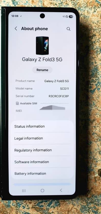 Samsung Mobile Z Fold 3