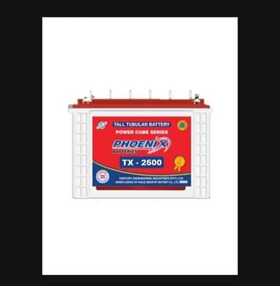 pheonix tall tubalar 2500 amp battery for sale Gulshan maymar