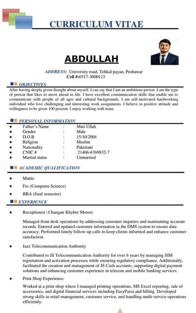 job wanted