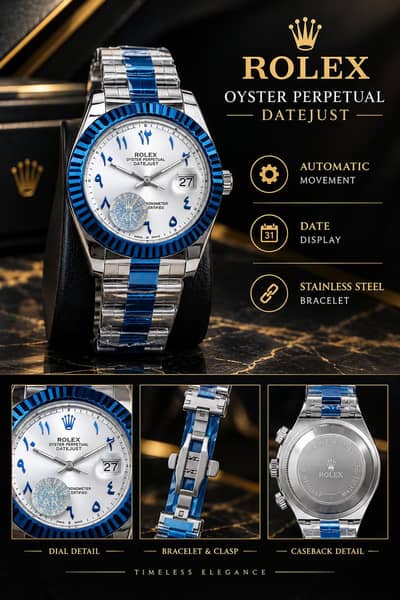 Rolex automatic all colors available