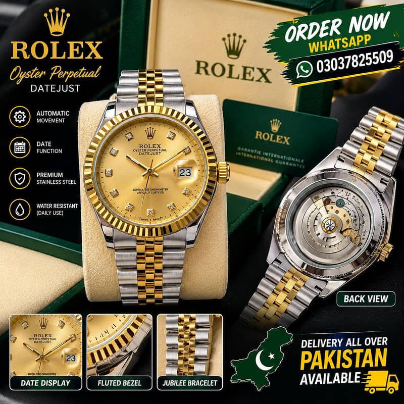 Rolex automatic all colors available 2