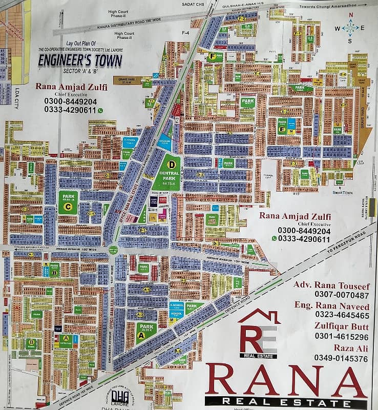 1Kanal E4 Block Engineers Town 1