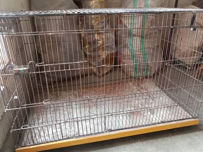 2.5*1.5*1.5 cage for sale. (contact number 03330031118 )