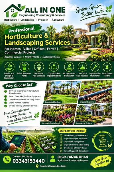 Landscape|Horticulture|Gardening|Irrigation|Fertilizer|Maintenanc
