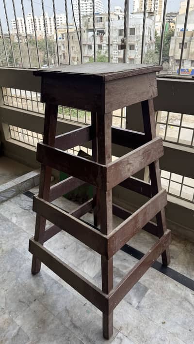 Wooden Stool 4 feet