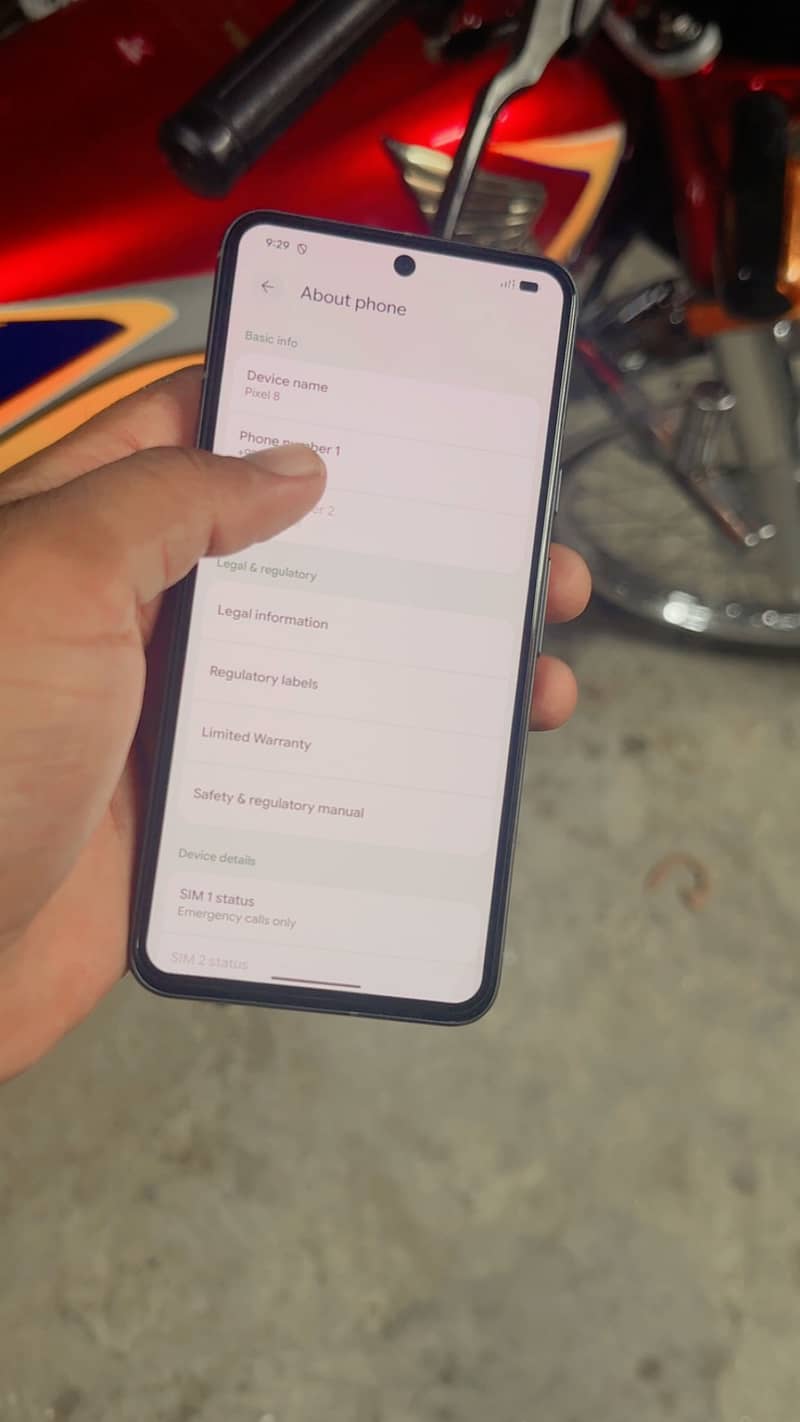 Google pixel 8 red add 8