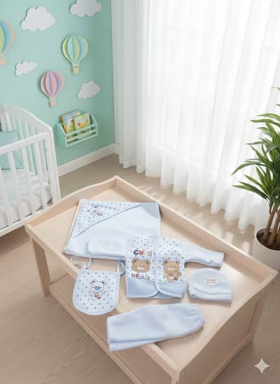 5 pieces Winter starter set for newborn babies 03339550937