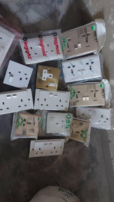 electrical double socket