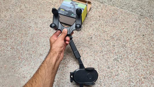 Car phone holder - Adjustable all angles - Centre mirror fixing