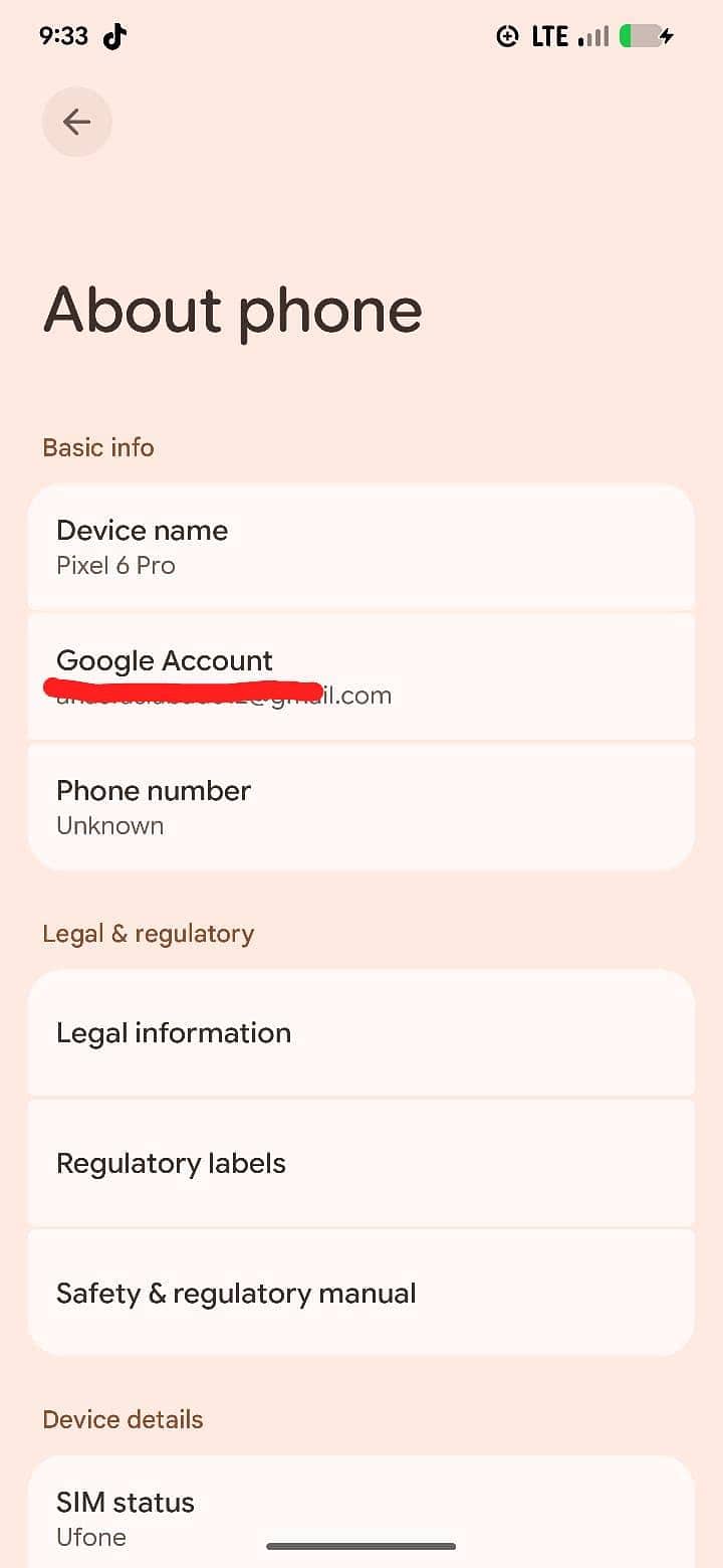 Google Pixel 6 Pro 8