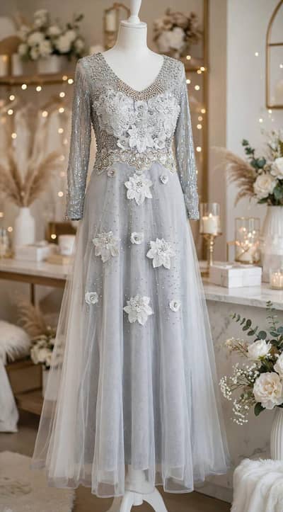 Ice Silver Fairy Maxi-Embroidery