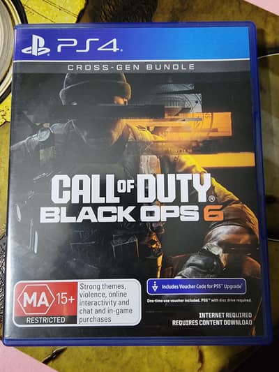 Call of Duty Black Ops 6 BO6 PS4 Disc - Like New - Zero Scratches