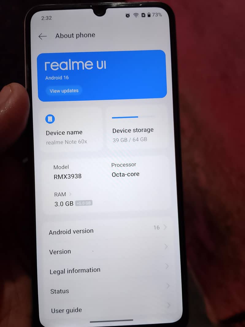 Realme Note 60x 2