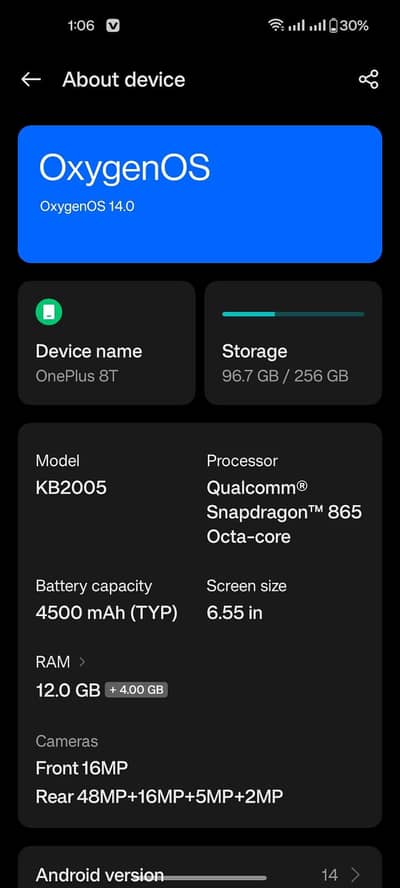 One Plus 8T