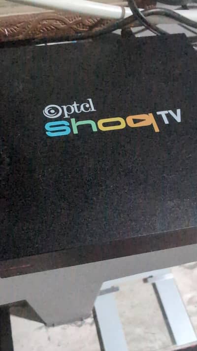 ptcl shoq tv box with all accessories