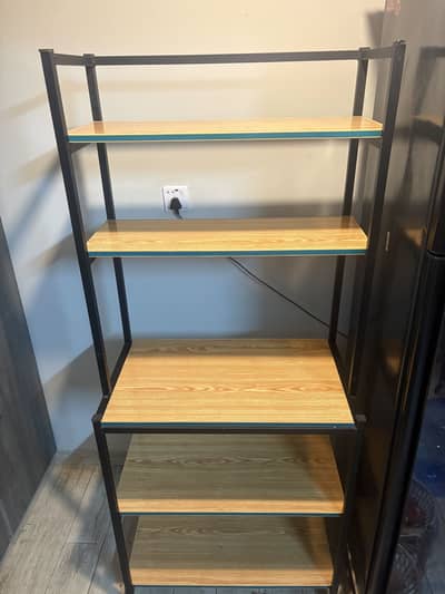 Wooden shelf