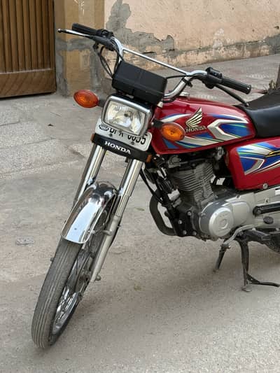 Honda cg 125 Red