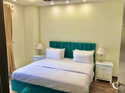 1bed ROM full furnished apartments available for short Time Bahria Town Islamabad safe and scour place couple allow