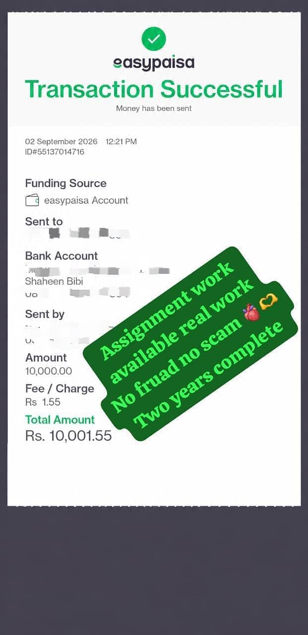 online assignment work 8