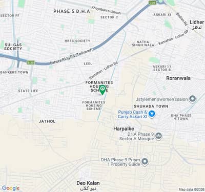 Good Location Ideal Residential Plot For Sale In Formanities Housing Scheme - Block MM