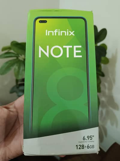 Infinix note 8 neat and clean 6/128