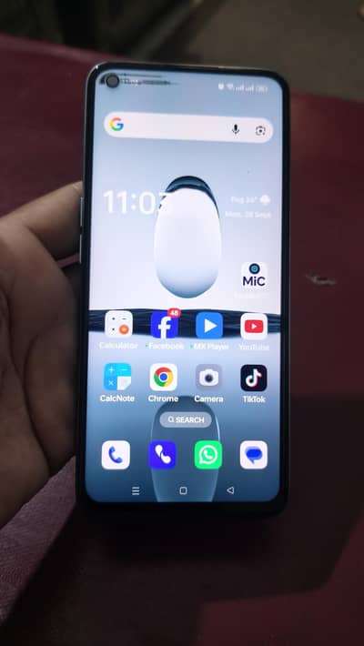 OPPO A96 with box. original charger