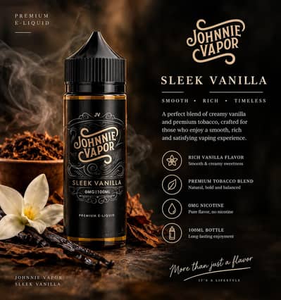 Johnny Vapor – Sleek Vanilla | 100ml
