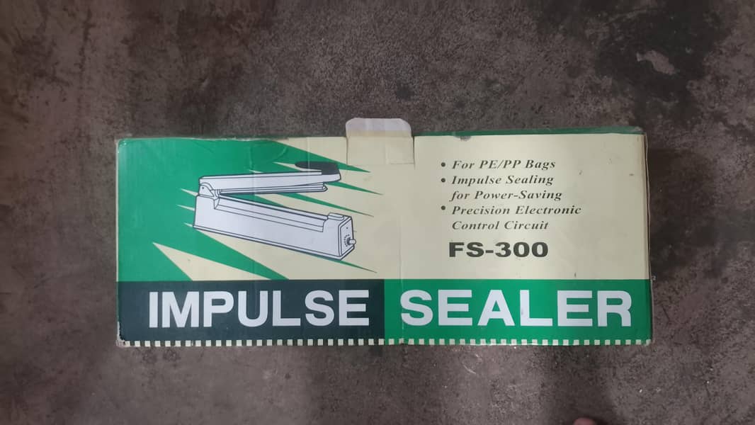 Sealer machine 3