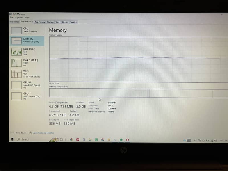 HP notebook 5