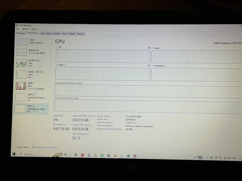 HP notebook 7