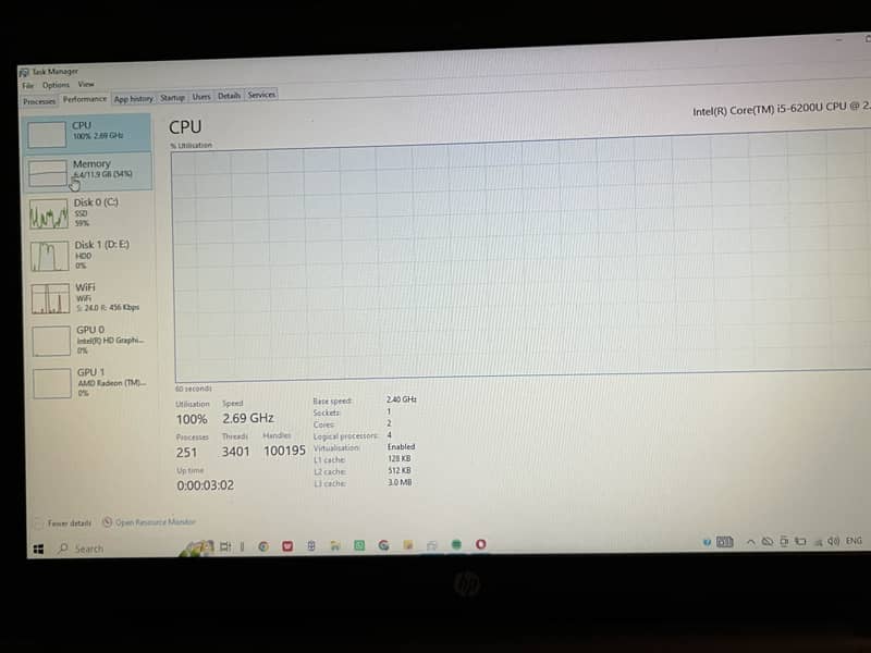 HP notebook 8