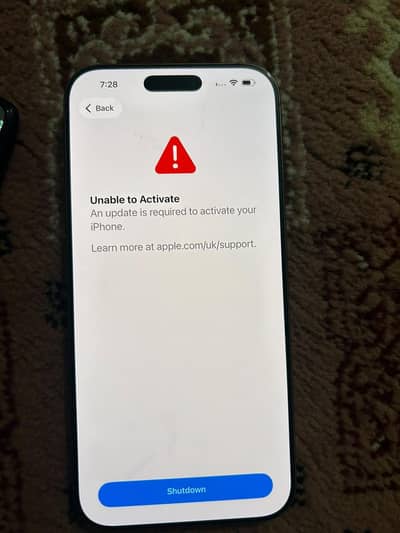 Apple iPhone 16 Pro Max Baseband issue