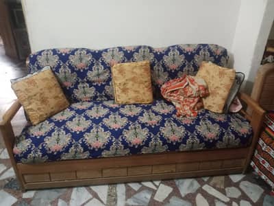 5 Seater Sofa Set| Pine wood Sofa|wooden sofa set|Sofa Set