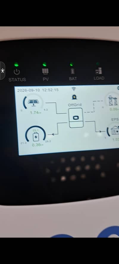Core tech 4.2kw inverter Touch Screen Display New Condition