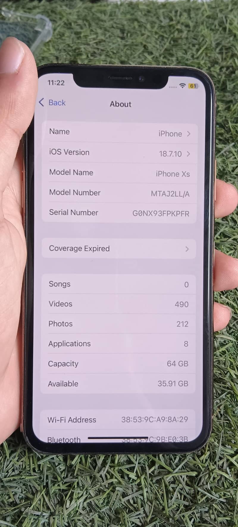 Apple iPhone XS 7