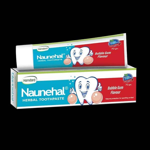 Naunehal Toothpaste Bubble Gum - 70 g