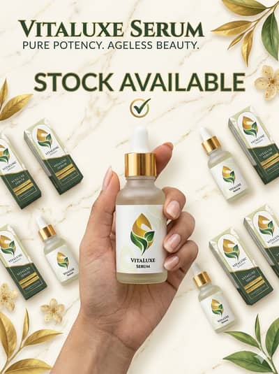 Vitaluxe Serum | Face Serum | Skin Care Serum | Stock for Sale 130 pcs