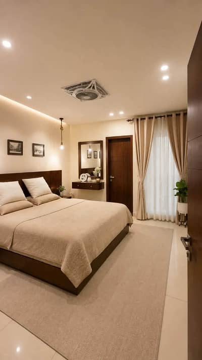 Daily Basis Apartment & Rooms Per day Perweek Short stay Available in E-11 Islamabad