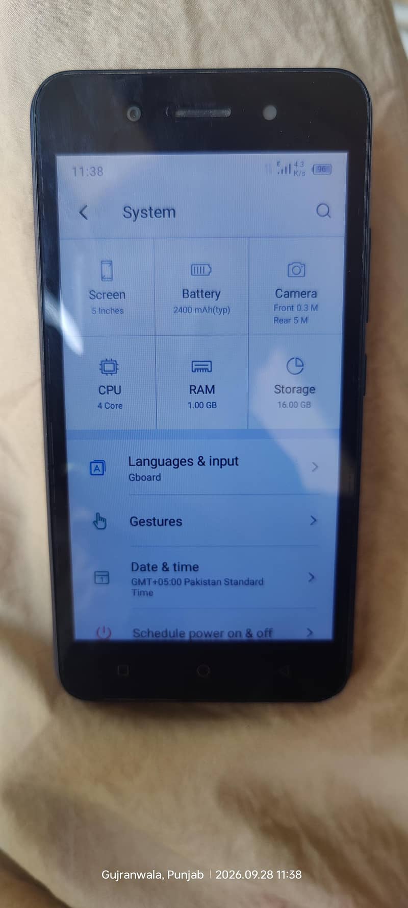 Itel A17 3