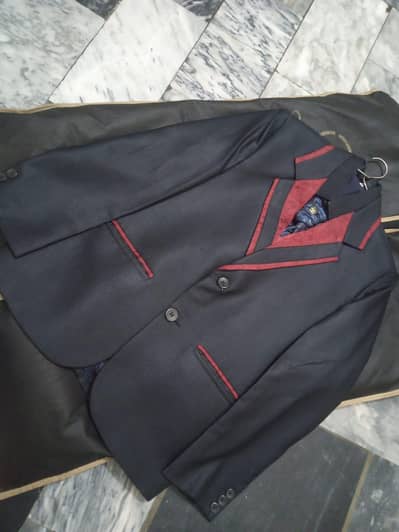 ‎Navy Blue Designer Coat - Medium Size - Like New