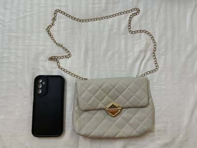 Stylish grey bag