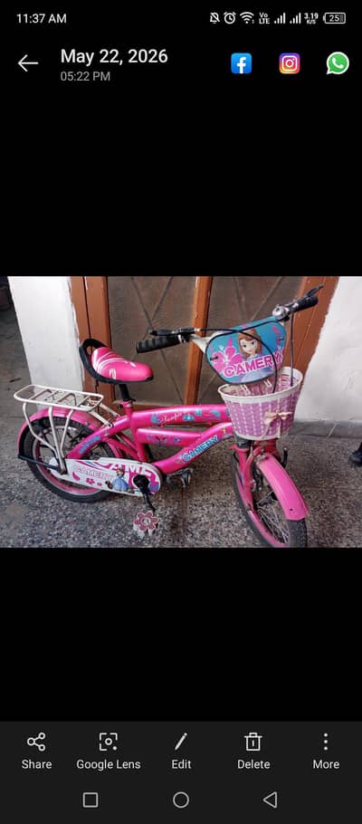 almost brand new cycle for girls
