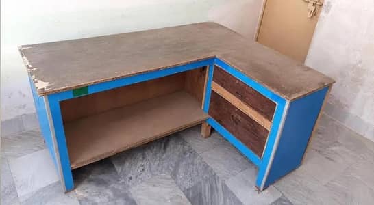 L-Shaped Office / Computer Counter for Sale