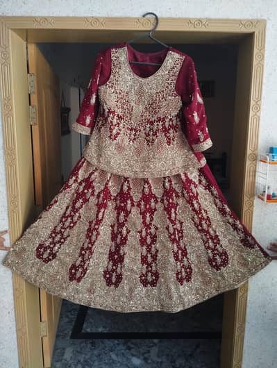 Bridal Lehnga for Sale | Heavy Embroidered Wedding Dress | Bridal Wear