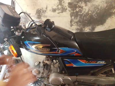 United bike 70cc with original condition modal 2026 all ok