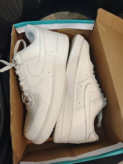 White Imported Shoes 42 Size Slightly used